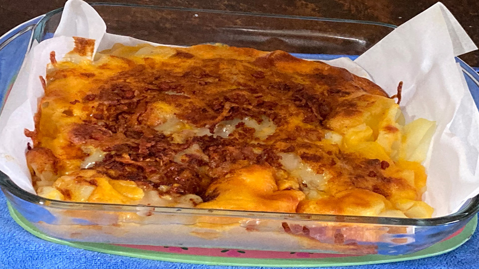 Cheesy Cheaty Au Gratin Potatoes